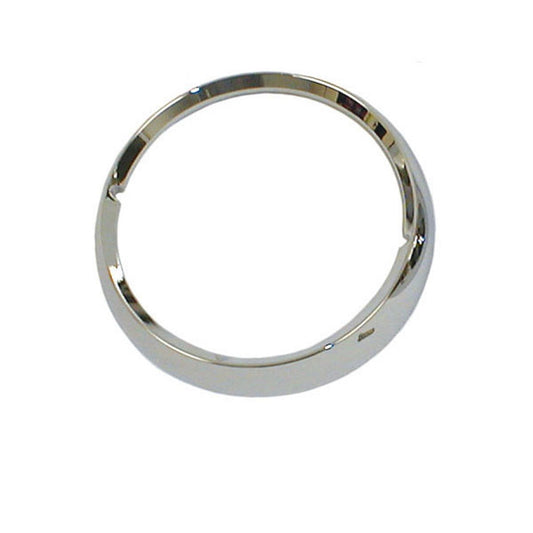 Head Light Bezel Left Or Right Chrome Sold Individually 1972-1983 CJ5 1972-1975 CJ6 1976-1986 CJ7 And 1981-1986 CJ8 Scrambler OMIX