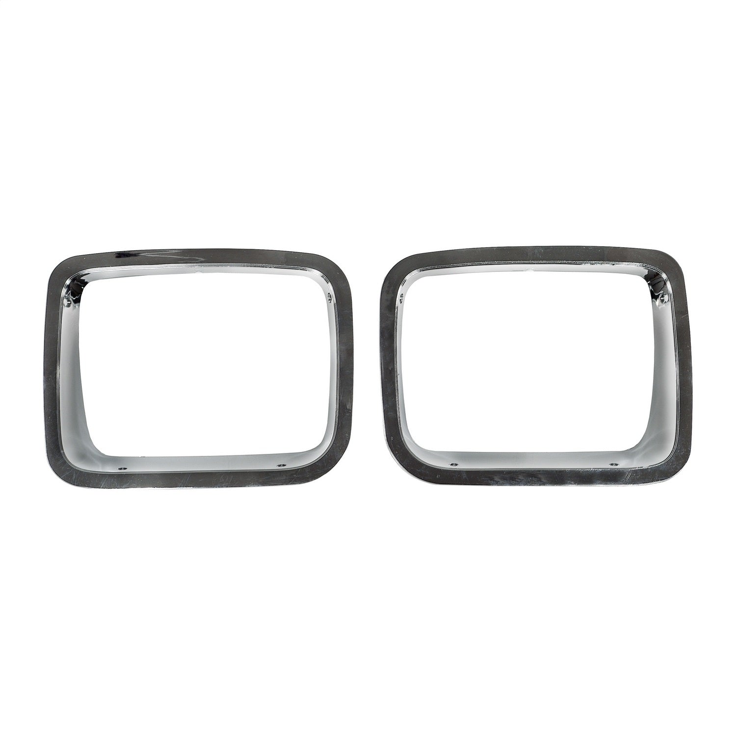 Head Light Bezel Left Or Right Chrome Fits The Passenger Side Of 97-06 Wrangler TJ And 04-06 Wrangler Unlimited Lj OMIX