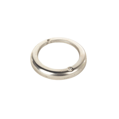 Parking Light Bezel Chrome 2-5/8 Inch 1946-1949 CJ2A 1949-1953 CJ3A And 1946-1949 Truck & Station Wagon OMIX