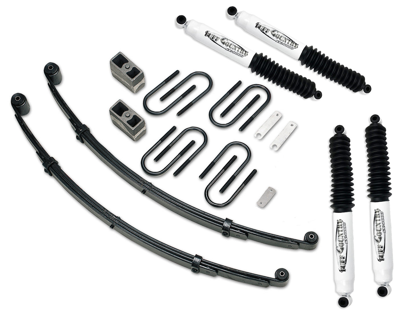 2 Inch Lift Kit 69-72 Chevy Truck/GMC Truck 4x4 K10/K20/Suburban 1/2 Ton/3/4 Ton 4x4/Blazer/Jimmy EZ-Ride Tuff Country