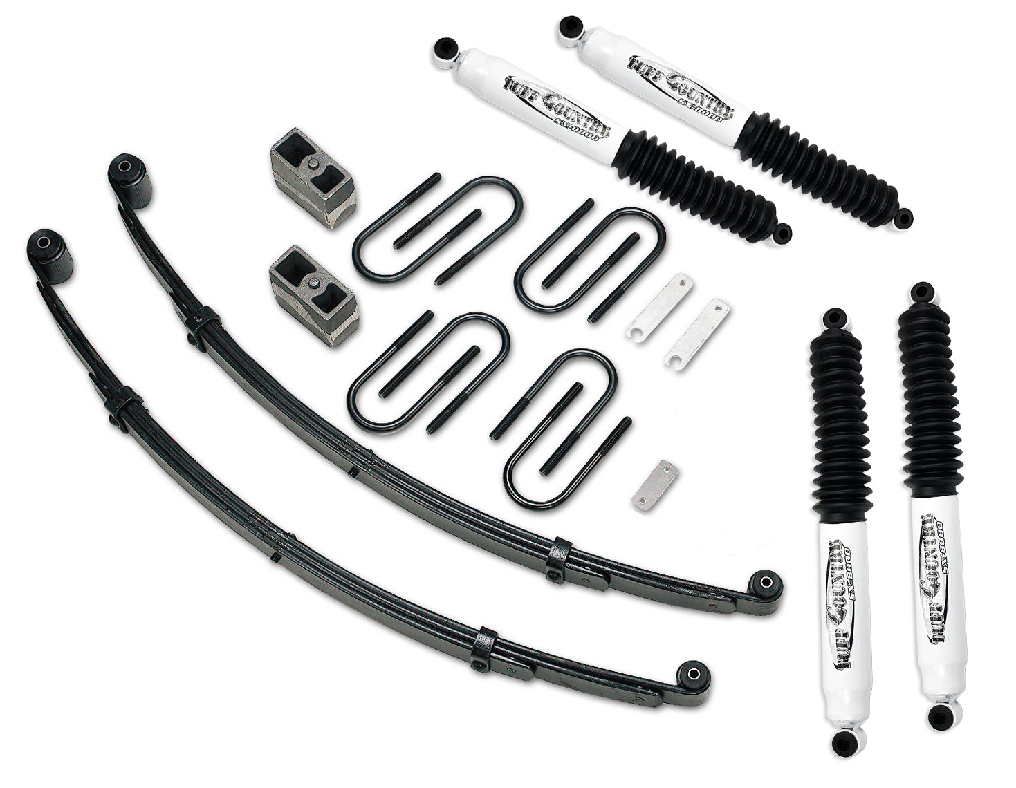 2 Inch Lift Kit 69-72 Chevy Truck/GMC Truck 4x4 K10/K20/Suburban 1/2 Ton/3/4 Ton 4x4/Blazer/Jimmy EZ-Ride Tuff Country