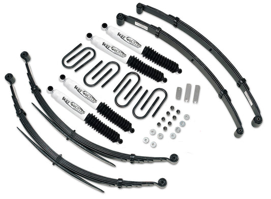 2 Inch Lift Kit 73-87 Chevy Truck/GMC Truck/Suburban/Blazer/Jimmy 1/2 Ton 4WD EZ-Ride Fits Models w/52 Inch long Rear Springs Tuff Country