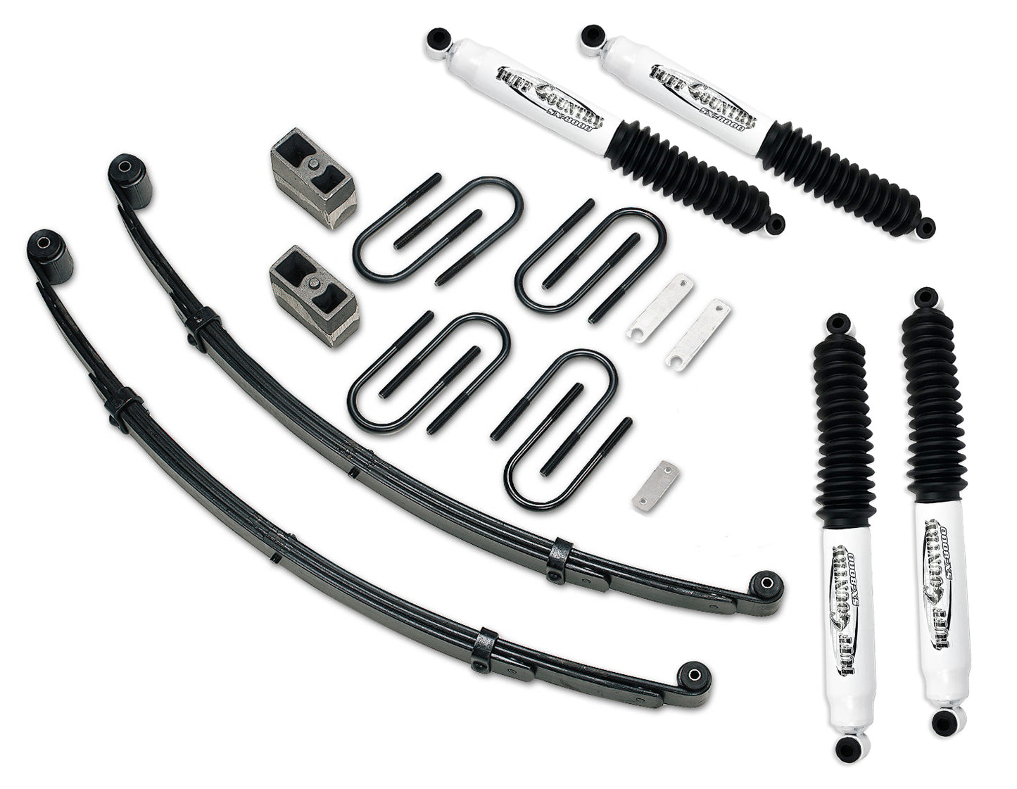 2 Inch Lift Kit 73-87 Chevy Truck/GMC Truck/Suburban/Blazer/Jimmy 1/2 Ton 4WD Heavy Duty Tuff Country