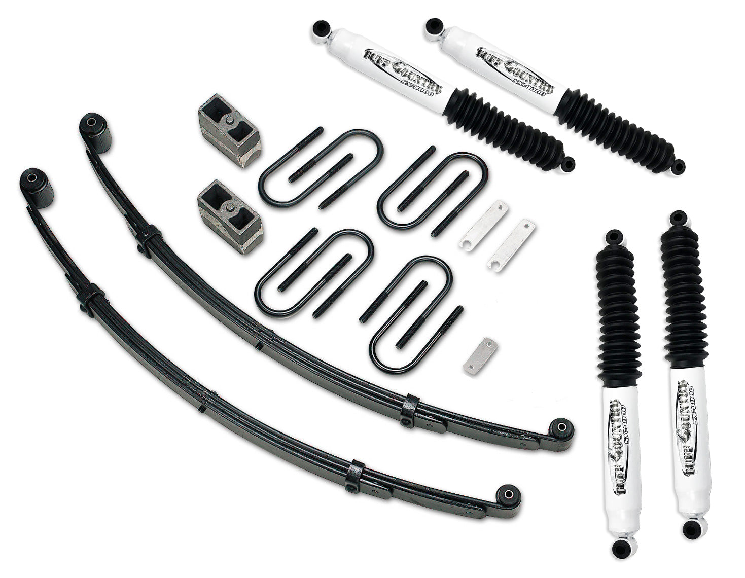 2 Inch Lift Kit 73-87 Chevy Truck/GMC Truck/Suburban/Blazer/Jimmy 1/2 Ton 4WD Heavy Duty Tuff Country