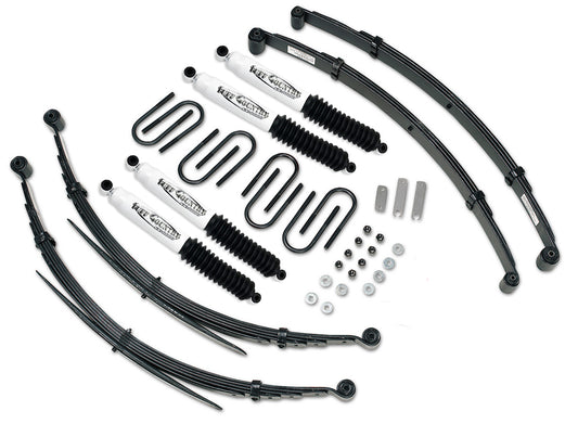 2 Inch Lift Kit 73-87 Chevy Truck/GMC Truck/Suburban/Blazer/Jimmy 1/2 Ton 4WD Heavy Duty Fits Models w/52 Inch long Rear Springs Tuff Country