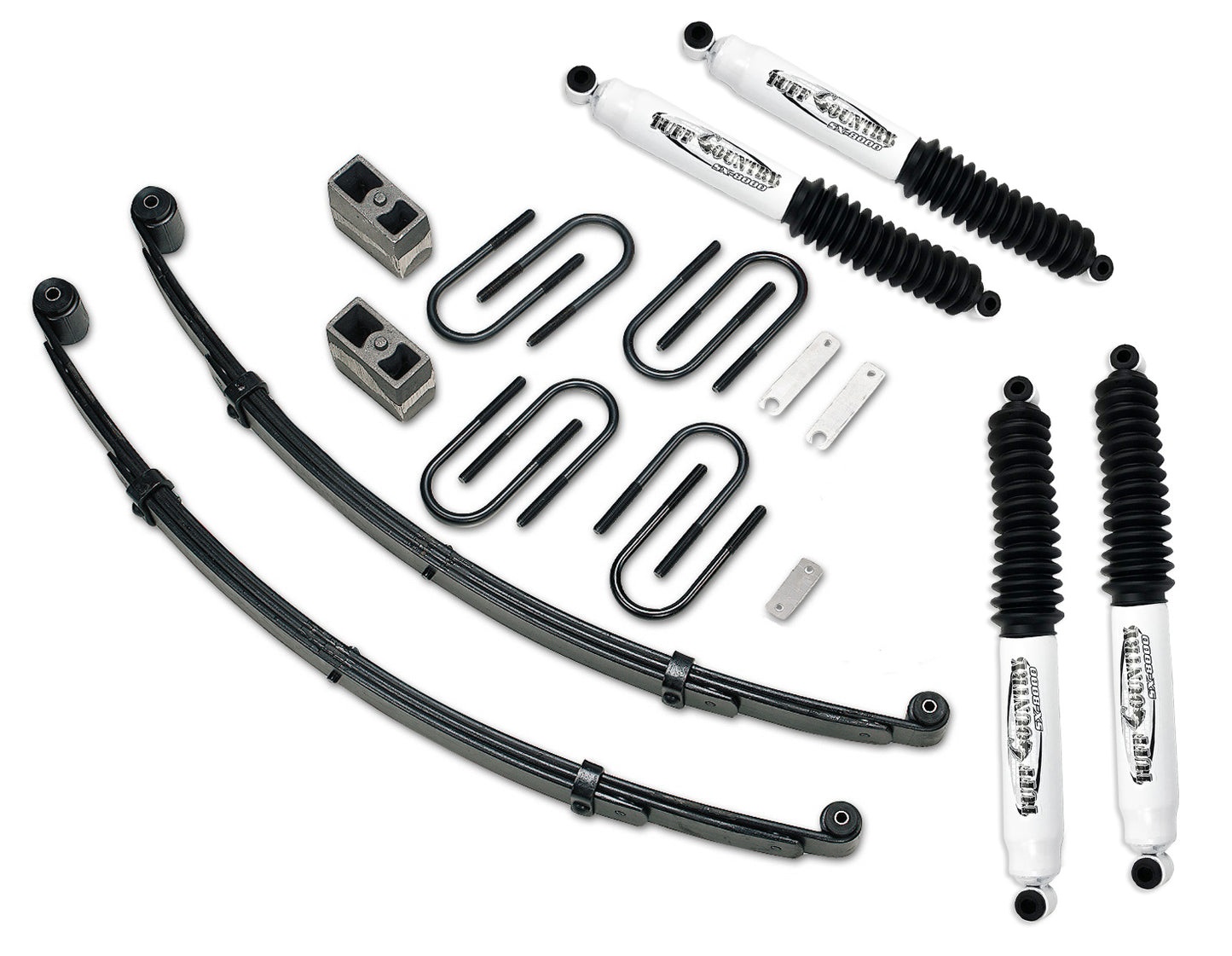 2 Inch Lift Kit 73-87 Chevy Truck/GMC Truck/Suburban/3/4 Ton 4WD Heavy Duty Tuff Country