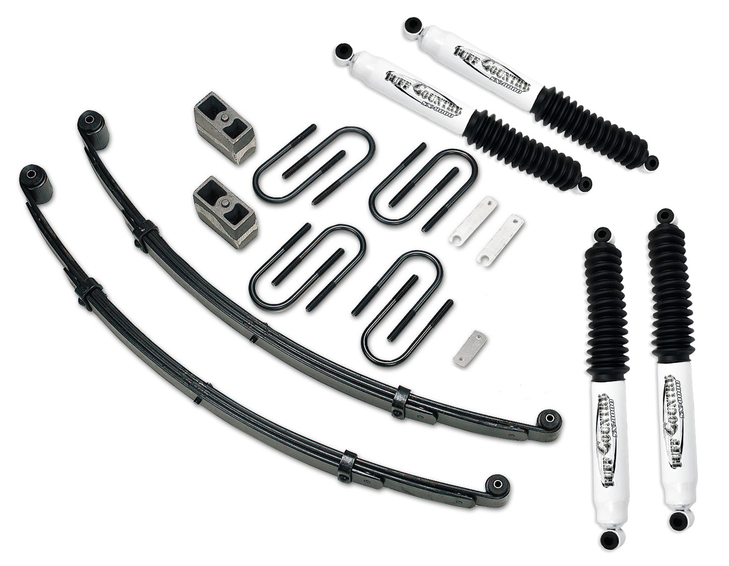2 Inch Lift Kit 88-91 Chevy/GMC Suburban 3/4 Ton EZ-Ride Tuff Country