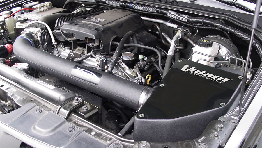 Closed Box Air Intake w/Pro 5 Filter 05-07 Nissan Xterra Volant-1