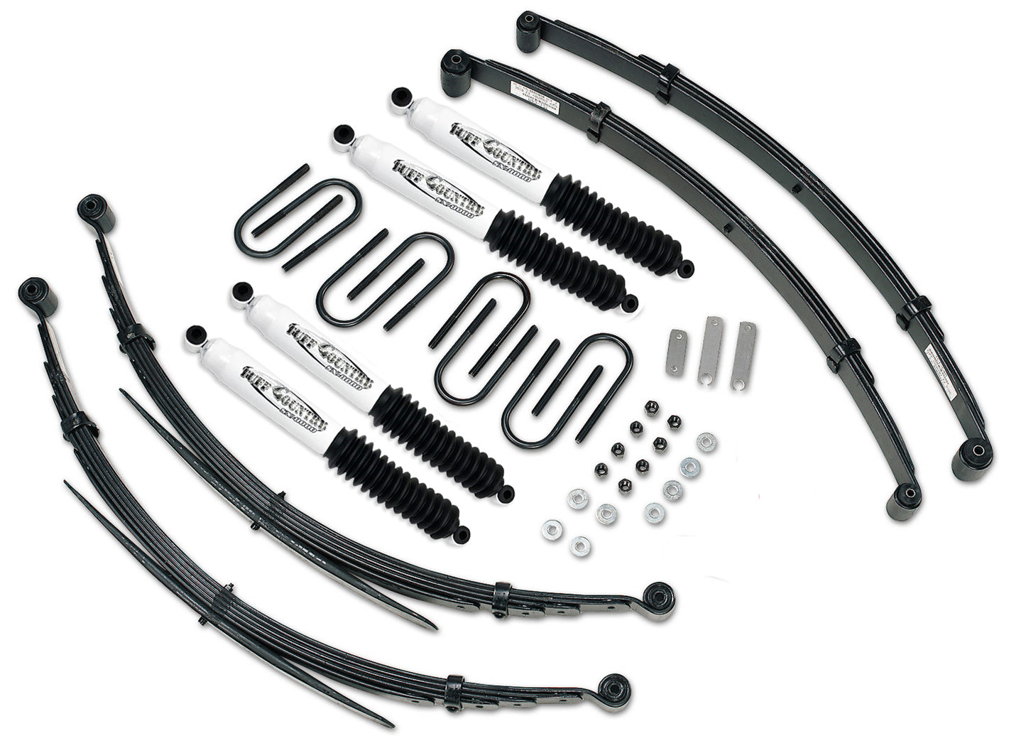 2 Inch Lift Kit 88-91 Chevy/GMC Suburban 3/4 Ton EZ-Ride Fits Models w/52 Inch long Rear Springs Tuff Country