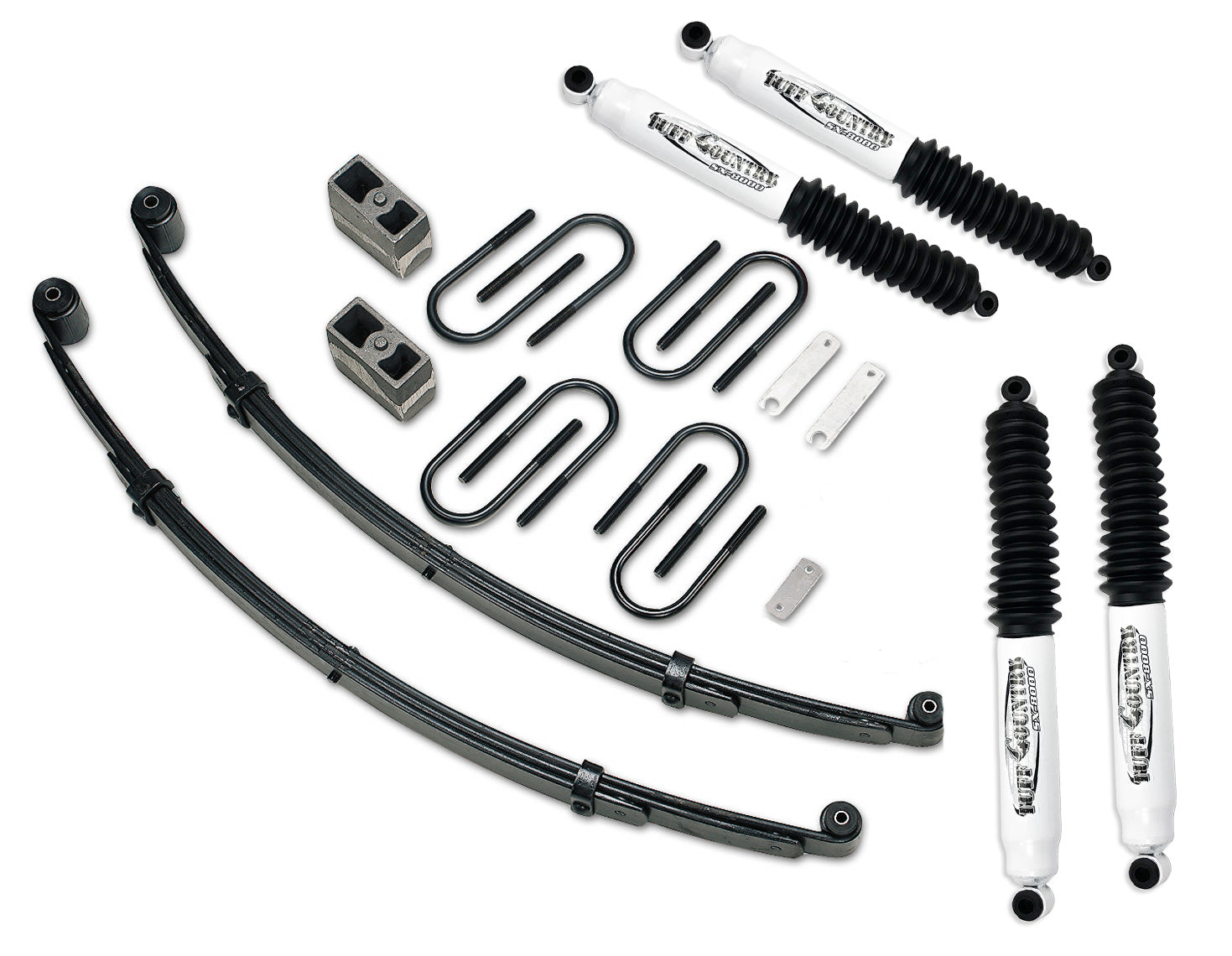 2 Inch Lift Kit 88-91 Chevy/GMC Suburban 3/4 Ton Heavy Duty Tuff Country