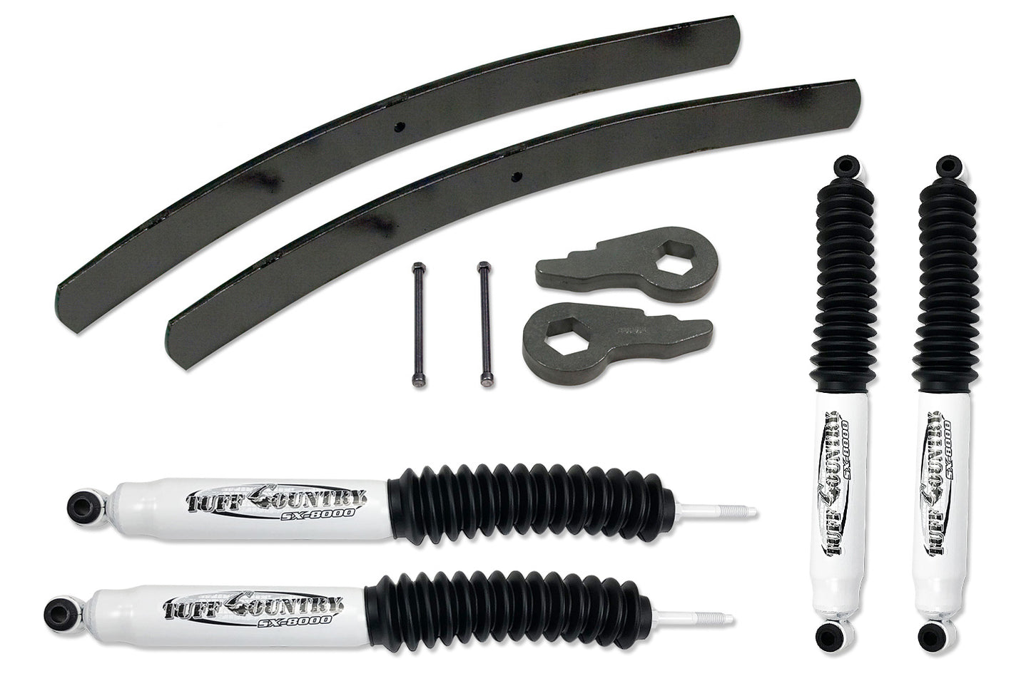 2 Inch Lift Kit 88-98 Chevy/GMC Truck K1500 w/ SX8000 Shocks Tuff Country