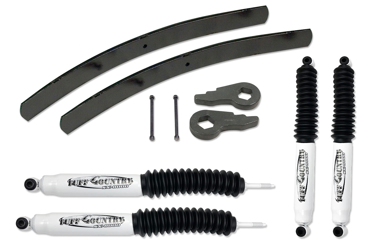 2 Inch Lift Kit 88-98 Chevy/GMC Truck K1500 w/ SX8000 Shocks Tuff Country
