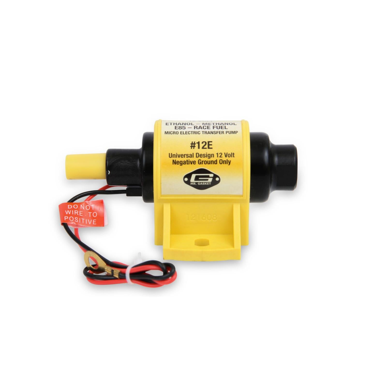 Micro Electric Fuel Pump 4 7 PSI 35 GPH Ethanol and Methanol For Carburetor Mr Gasket-1