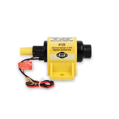 Micro Electric Fuel Pump 4 7 PSI 35 GPH Ethanol and Methanol For Carburetor Mr Gasket-1