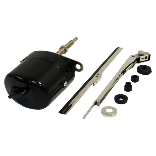 12 Volt 1-Speed Wiper Motor Kit for Select 45-58 Jeep CJs, MB, M38, M38-A1 Crown Automotive