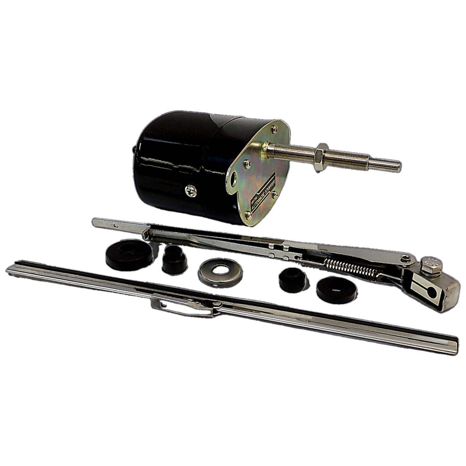 12 Volt 1-Speed Wiper Motor Kit for Select 45-58 Jeep CJs, MB, M38, M38-A1 Crown Automotive-1