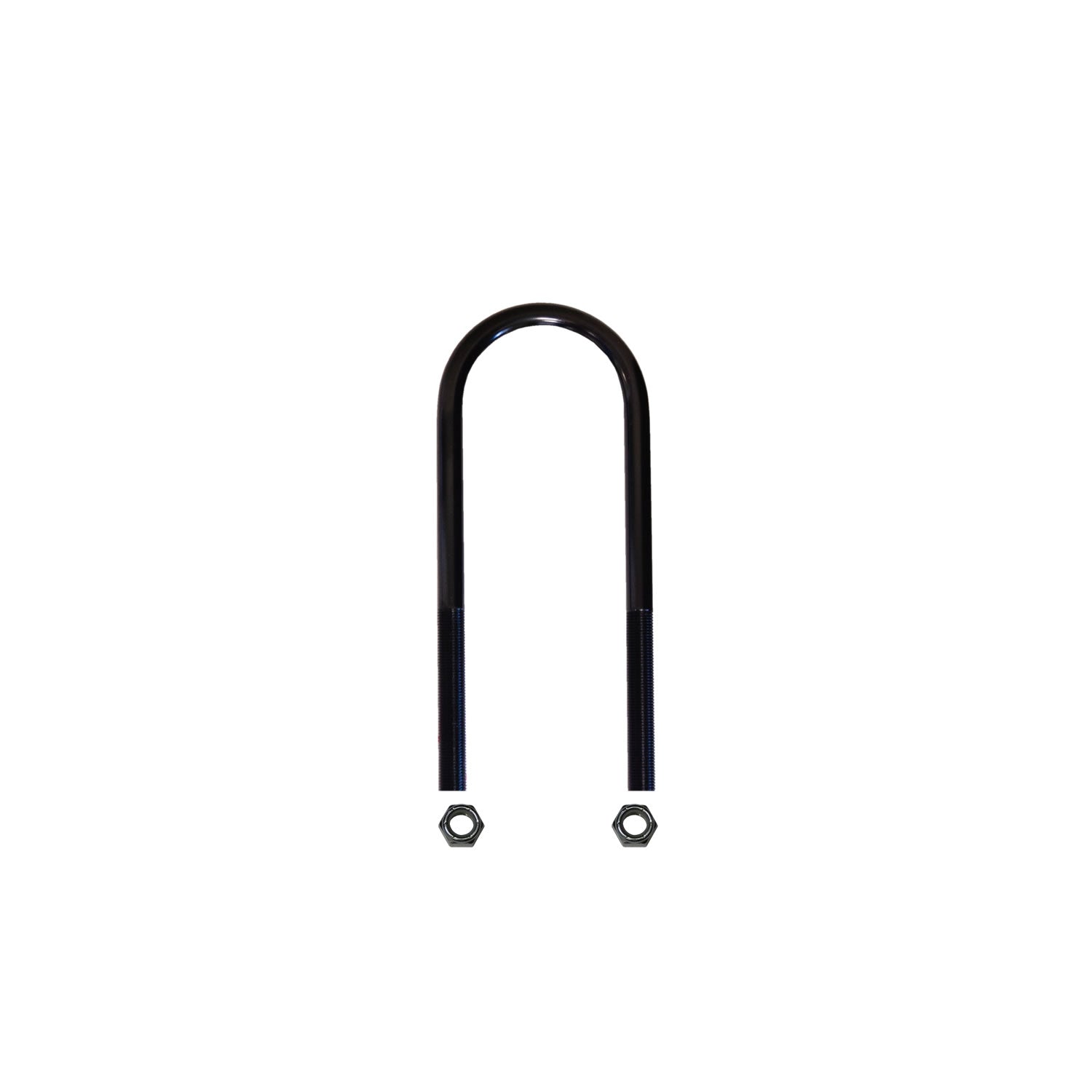 U-Bolt 1 U-Bolt Round 0.5 Inch Diameter 3.375 ID Width 7.5 ID Length w/Nuts Skyjacker
