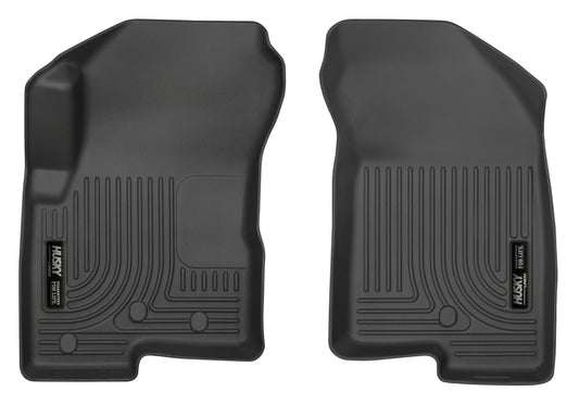 Weatherbeater Front Floor For 2007-2012 Dodge Caliber 2007-2017 Jeep Compass 2007-2017 Jeep Patriot Husky Liners