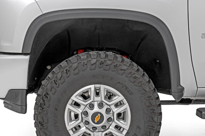 Mud Flap Delete Chevy Silverado 2500 HD/3500 HD 2WD/4WD (2020-2026) Rough Country-3