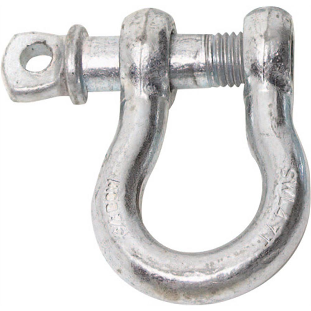 D Ring 1/2 Inch 2 Ton Rating Zinc Smittybilt