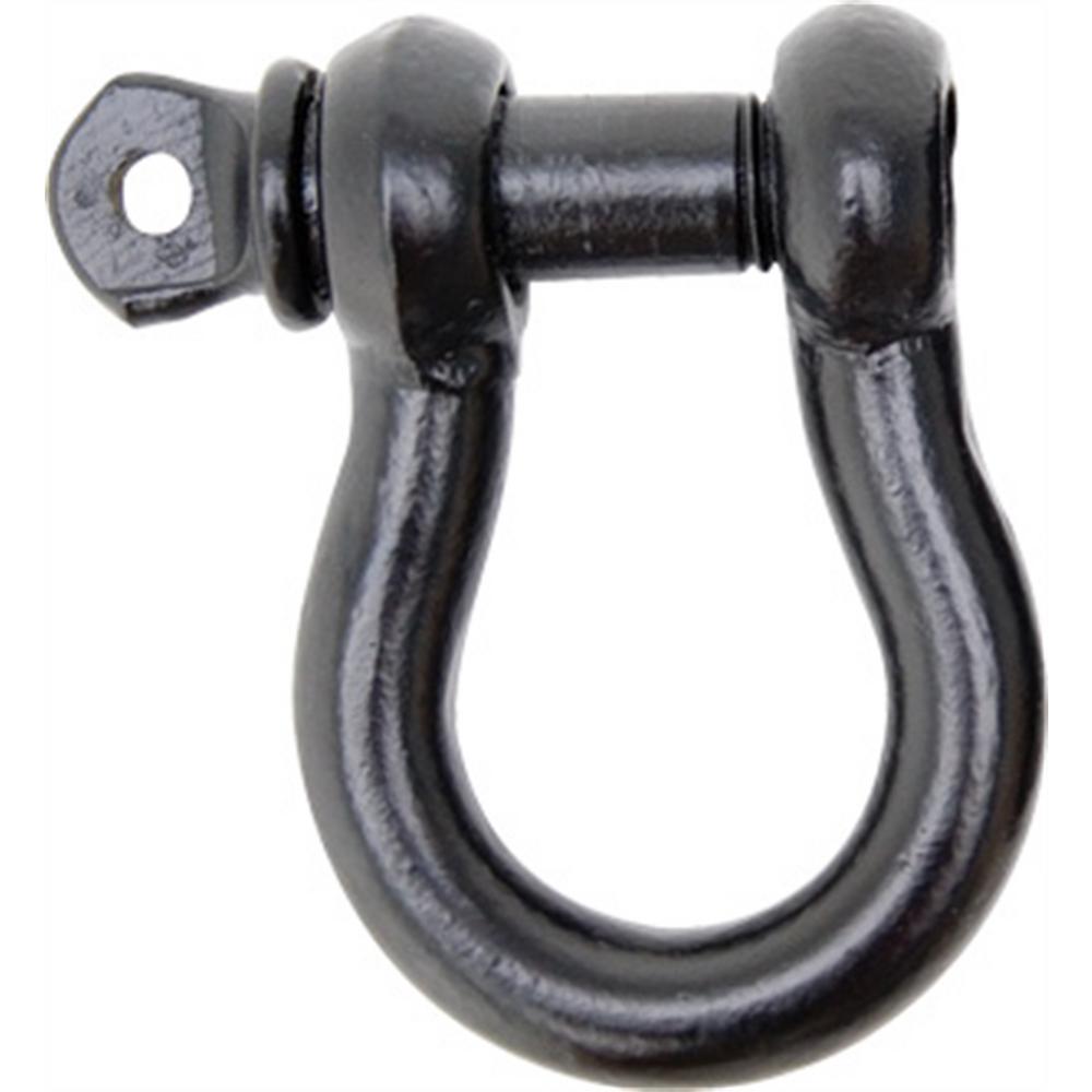 D Ring 1/2 Inch 2 Ton Rating Black Smittybilt