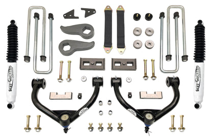 3.5 Inch Lift Kit 11-19 Silverado/Sierra 3500/3500HD/2500 HD 4x4 & 2WD Includes Dually Models Tuff Country
