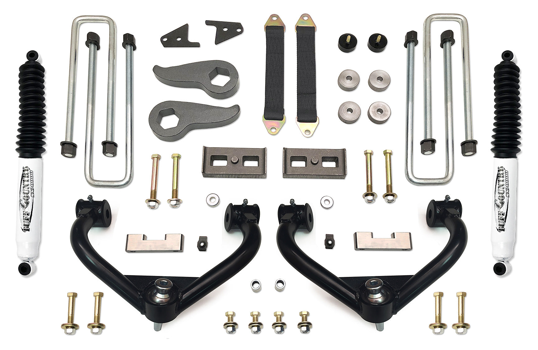 3.5 Inch Uni-Ball Lift Kit 11-19 Silverado/Sierra 2500HD/3500/3500HD 4x4 & 2WD Includes Dually Models Tuff Country