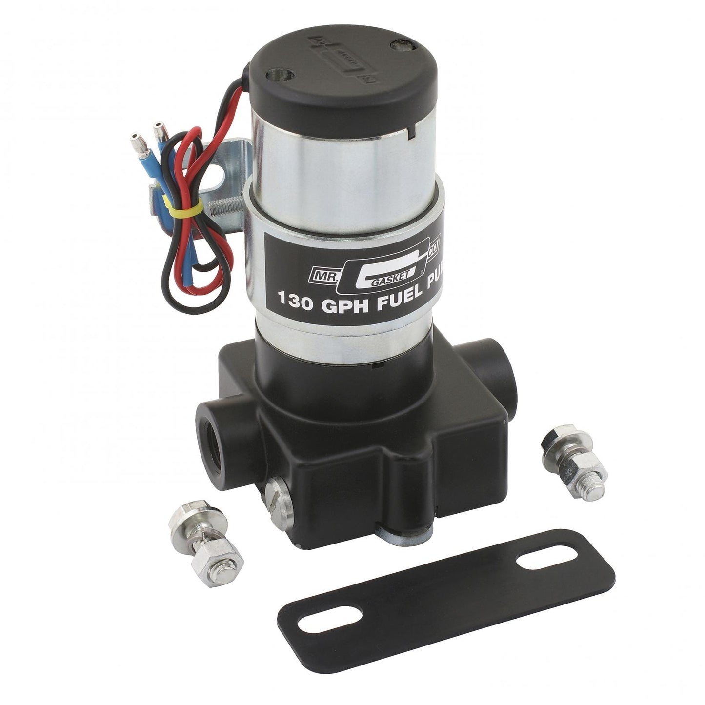 Electric Fuel Pump 130 GPH For Carbureted Applications Only Mr Gasket