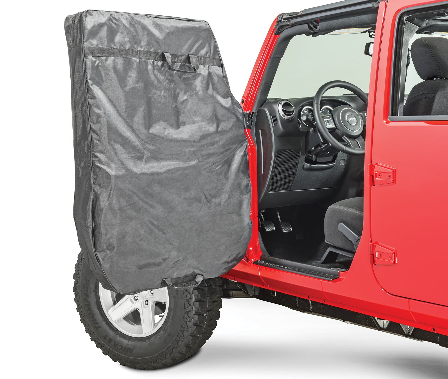 Jeep Hard Door Storage Bags For 76-current Jeep CJ, JK, JL Wrangler Pair MasterTop-3