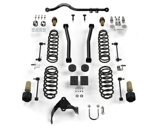 07-18 Wrangler JK 4 Door 2.5 Inch Sport ST2 Suspension System No Shocks TeraFlex