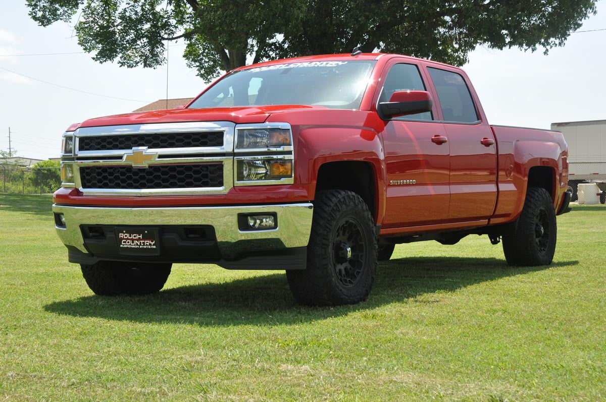 2.5 Inch Leveling Kit Stamped Steel Chevy/GMC Sierra 1500 (16-18)/Silverado 1500 (07-18) Rough Country-5