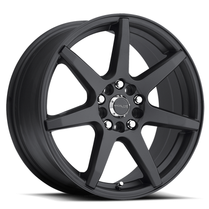 Aluminum 16x7 Evo 131B Satin Black Raceline Wheels-3