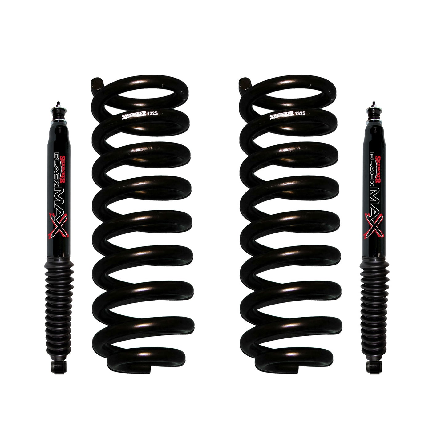 Ford/Mazda Suspension Lift Kit w/Shock 1.5-2 Inch Front Lift Skyjacker-2