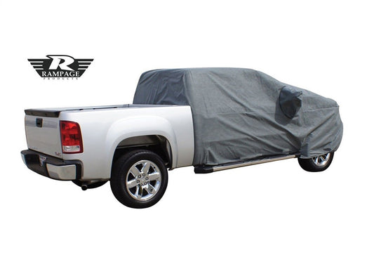 Universal Easyfit 4-Layer Polypropylene Standard Cab Truck Cover, Grey Rampage