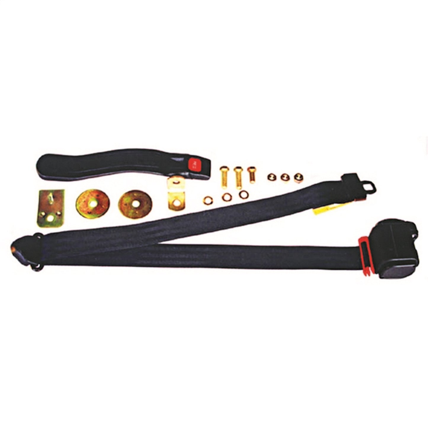 Seat Belt 3 Point Retractable Shoulder Harnesses Belt Mounting Hardware Included 1982-1983 Jeep CJ5 1982-1985 Scrambler 1982-1986 Jeep CJ7 OMIX