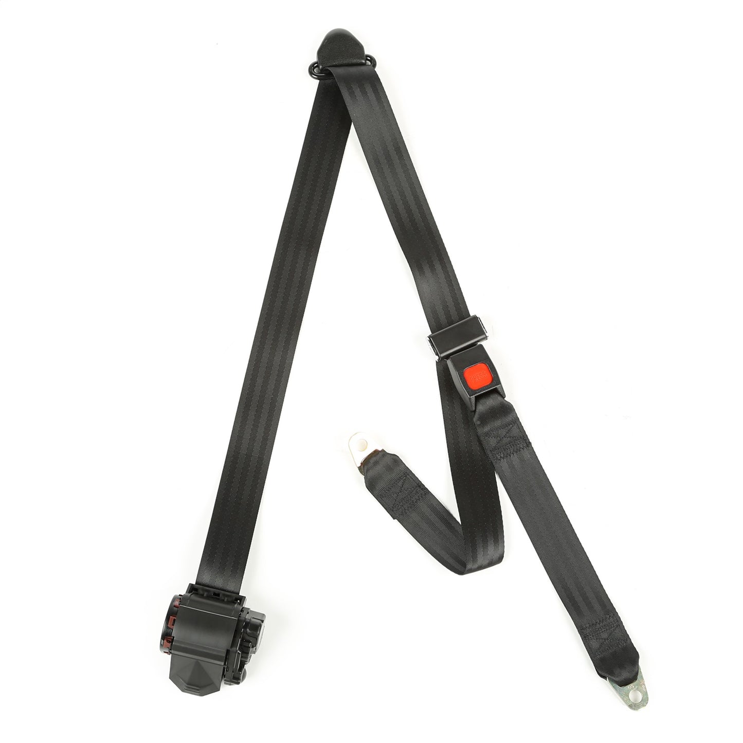 Tri-Lock Off Road Seat Belt Front 3 Point Retractable Shoulder Harnesses Sold Individually 1987-1991 Jeep Wrangler YJ OMIX