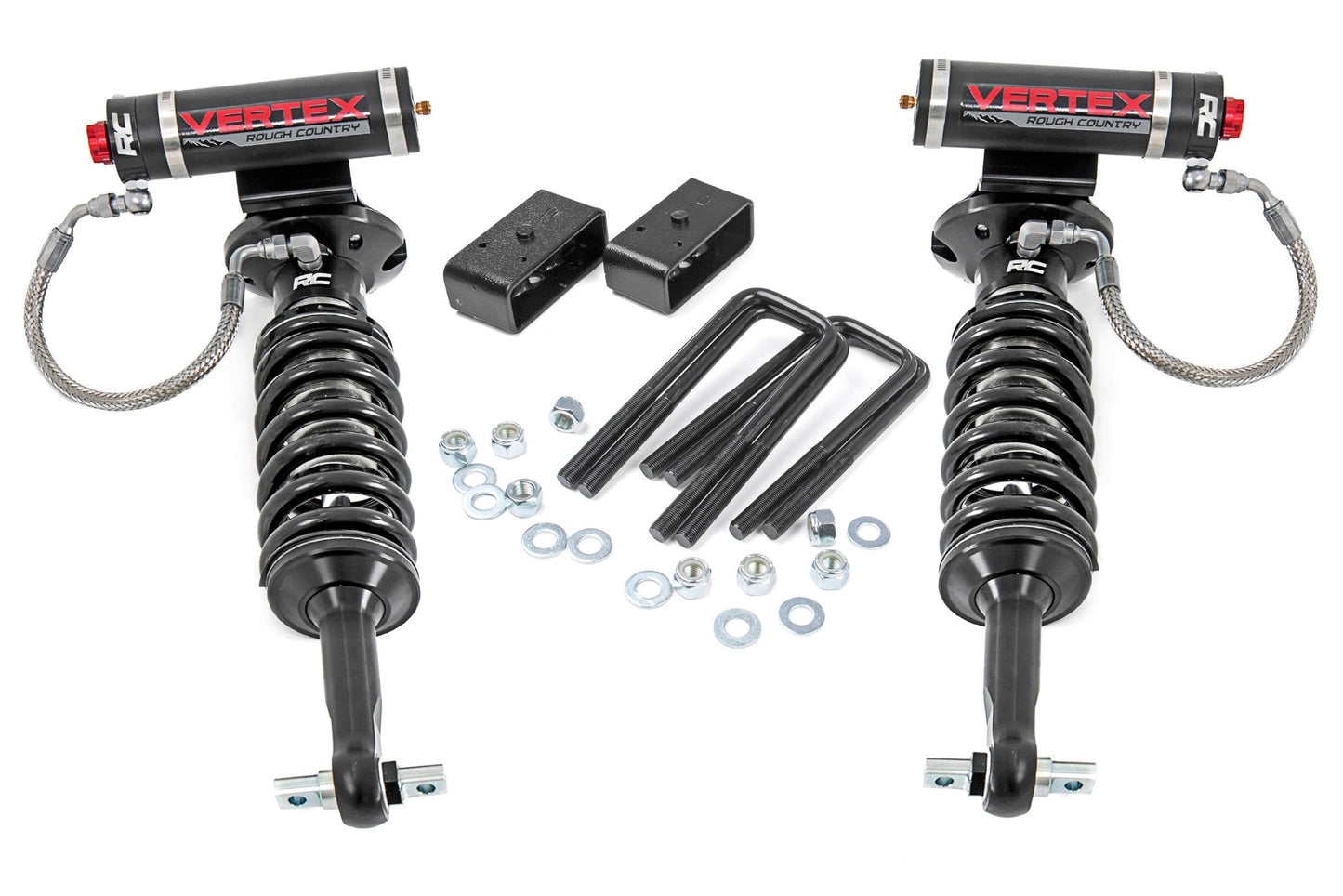 Rough Country 2.5 Inch GM Leveling Lift Kit w/Vertex Struts (07-18 1500 PU) Rough Country