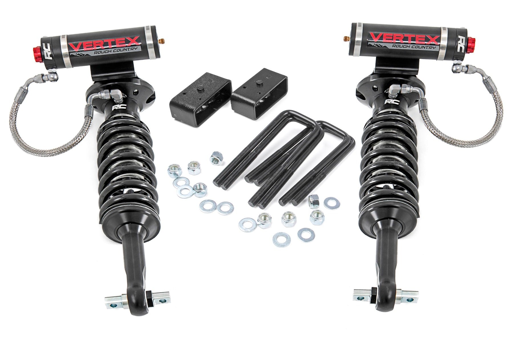 Rough Country 2.5 Inch GM Leveling Lift Kit w/Vertex Struts (07-18 1500 PU) Rough Country