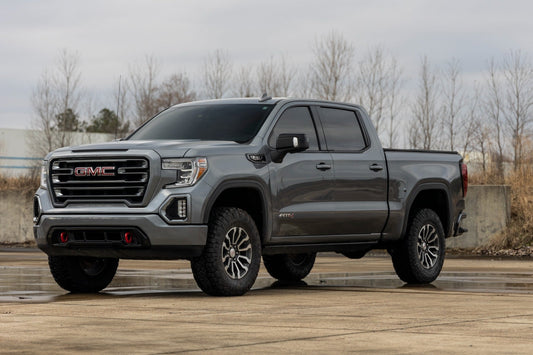 1.75 Inch Leveling Kit Forged Red UCA AT4 GMC Sierra 1500 (2019-2026) Rough Country-1