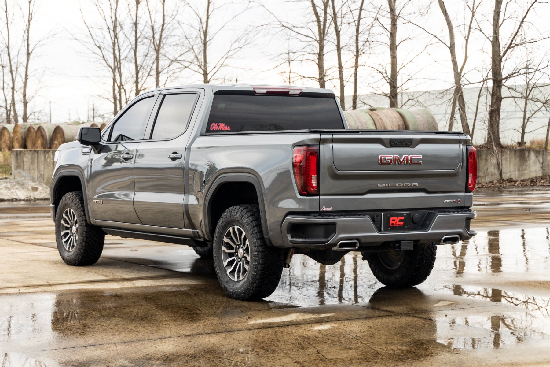 1.75 Inch Leveling Kit Forged Red UCA AT4 GMC Sierra 1500 (2019-2026) Rough Country-2