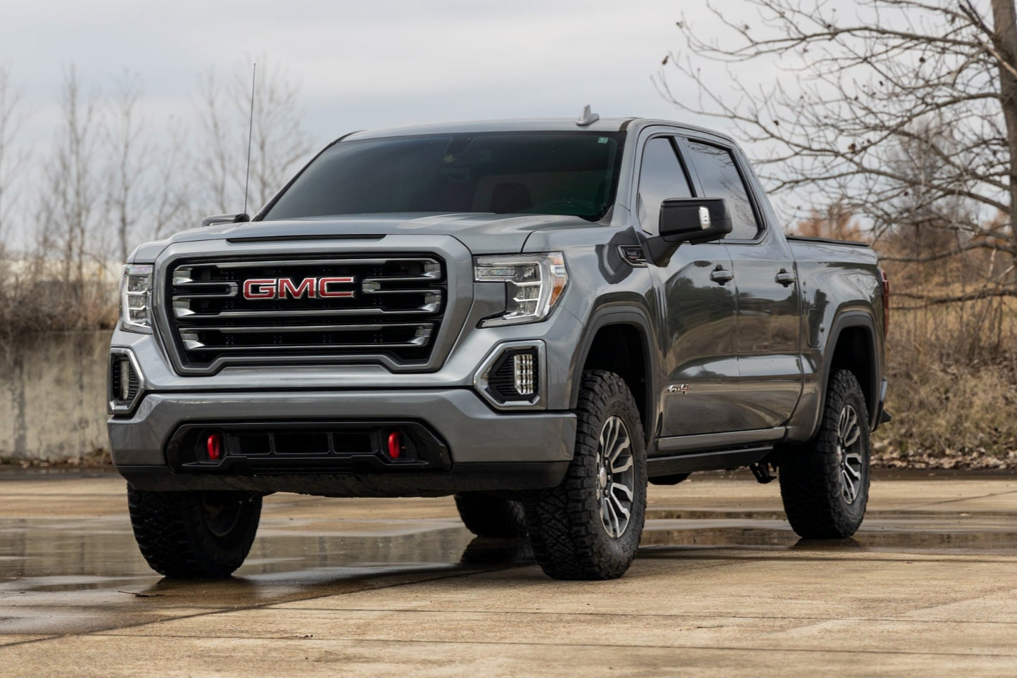 1.75 Inch Leveling Kit Forged Red UCA AT4 GMC Sierra 1500 (2019-2026) Rough Country-4