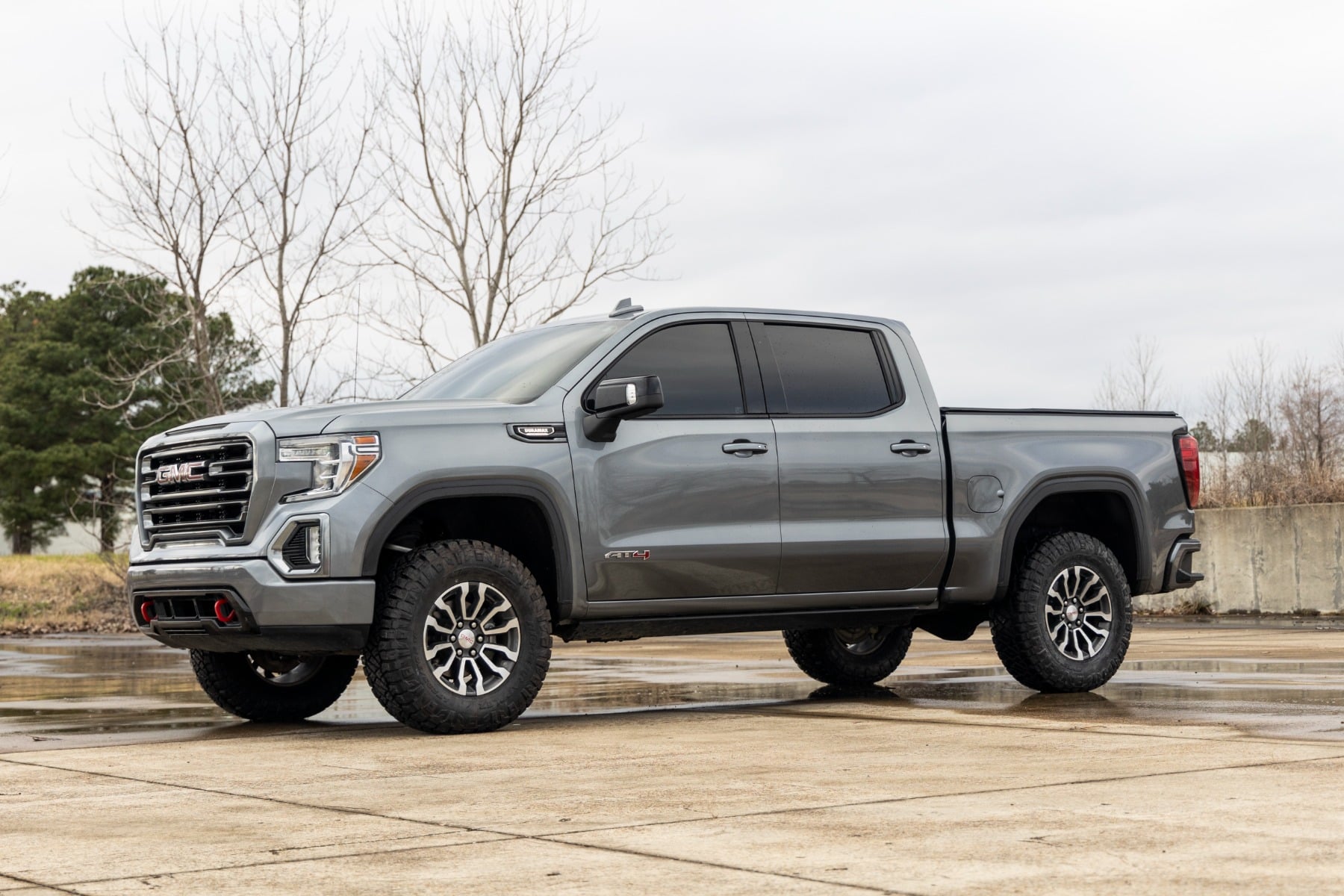 1.75 Inch Leveling Kit Forged Red UCA AT4 GMC Sierra 1500 (2019-2026) Rough Country-5