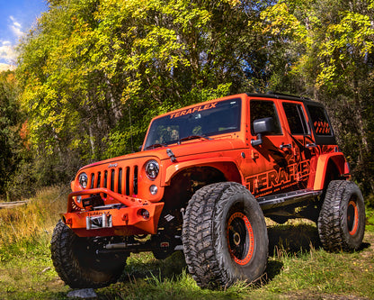 07-18 Wrangler JK 4 Door 6 Inch Alpine CT6 Long Arm Suspension System No Shocks TeraFlex-1