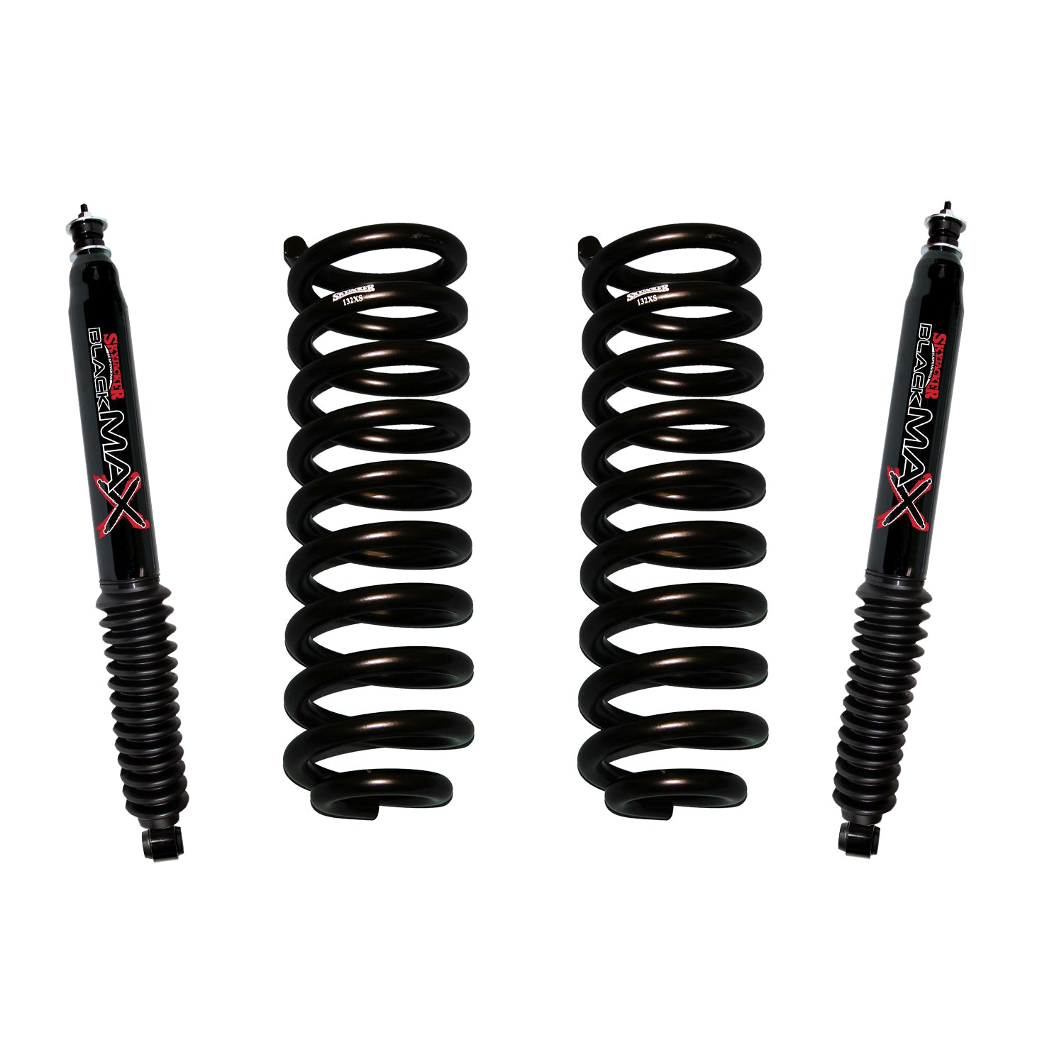 Ford/Mazda Suspension Lift Kit 86-97 Ranger 91-94 Navajo w/Shock Nitro Shocks 1.5-2 Inch Front Lift Skyjacker-1