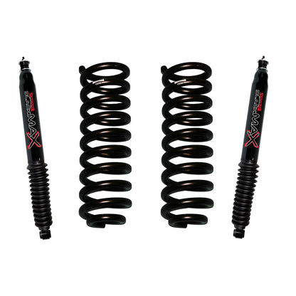 Ford/Mazda Suspension Lift Kit 86-97 Ranger 91-94 Navajo w/Shock Nitro Shocks 1.5-2 Inch Front Lift Skyjacker-1