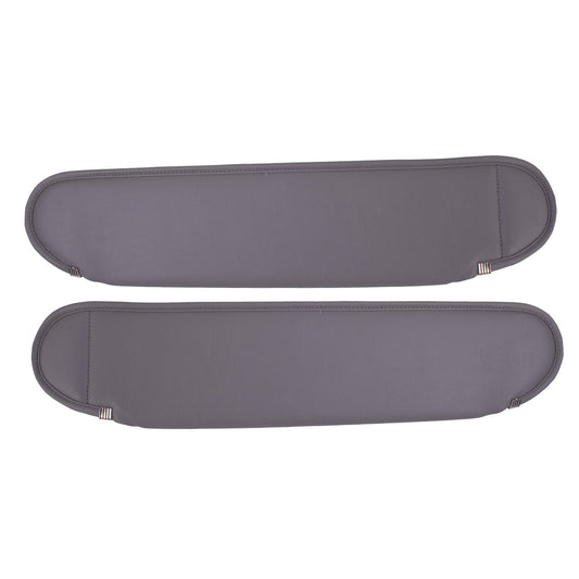 Sun Visor Kit Gray 1987-1995 Jeep Wrangler YJ And Are Perfect For Replacing Those Old Worn OMIX