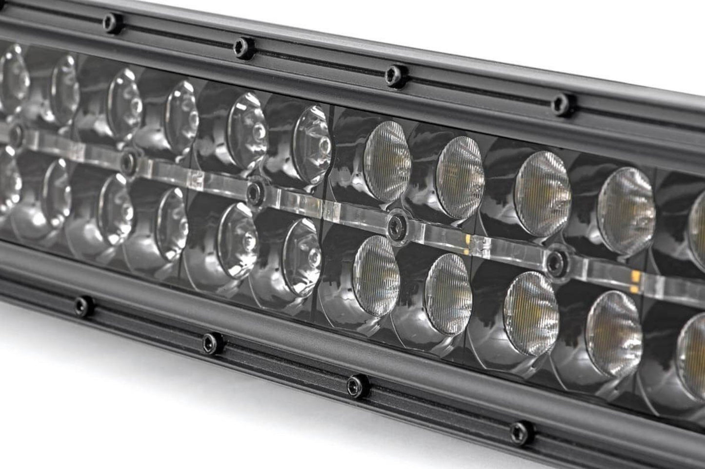 12 Inch Black Series LED Light Bar | Dual Row | White DRL Rough Country