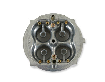 HP Main Body Retro Fit Kit for Double Pumper Carburetors Polished Holley-4