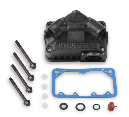 Hard Core Gray Aluminum Center Hung V Bowl Kit Primary Convert Anything from Your Old 3310 to a Dominator to 's New Aluminum Fuel Bowls! Holley