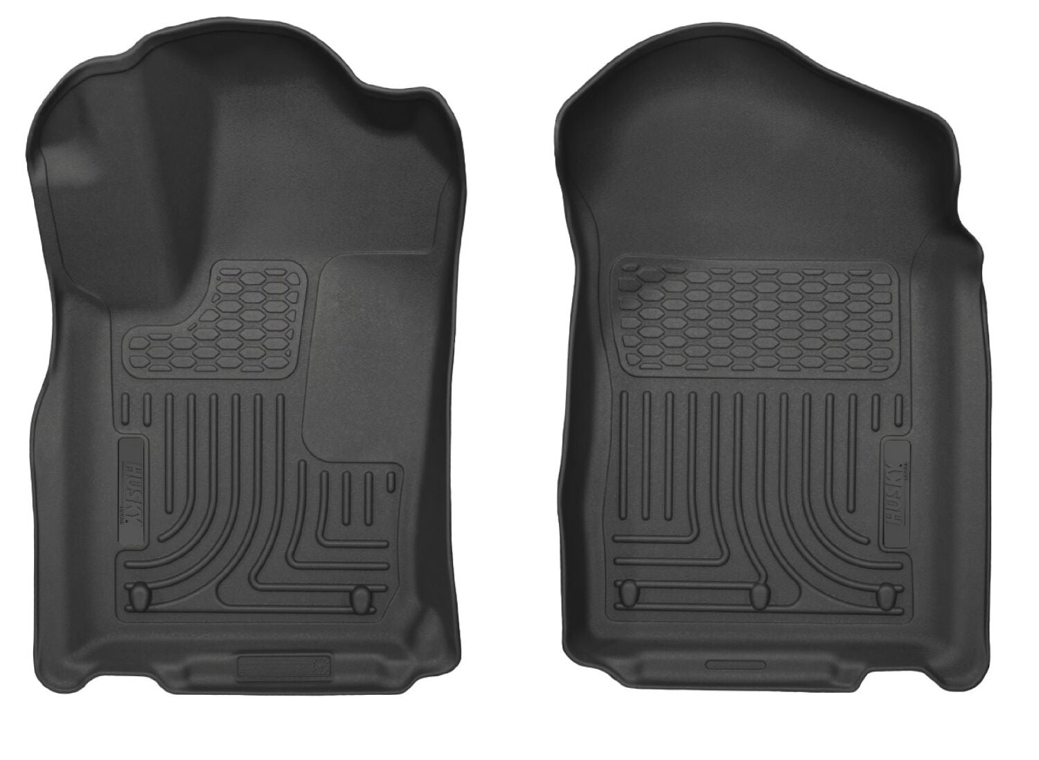 Weatherbeater Front Floor For 2011-2015 Dodge Durango, Jeep Grand Cherokee Husky Liners